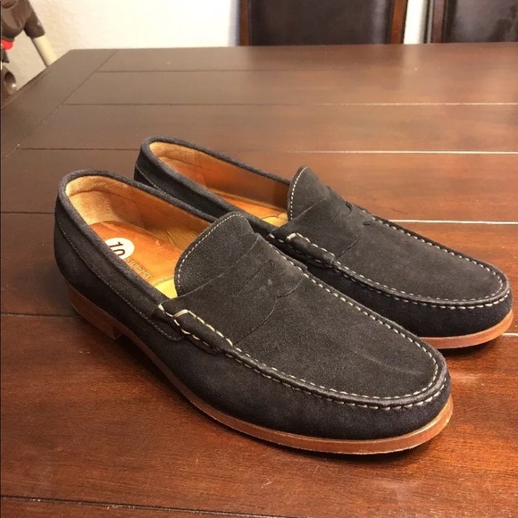 johnston and murphy suede loafers